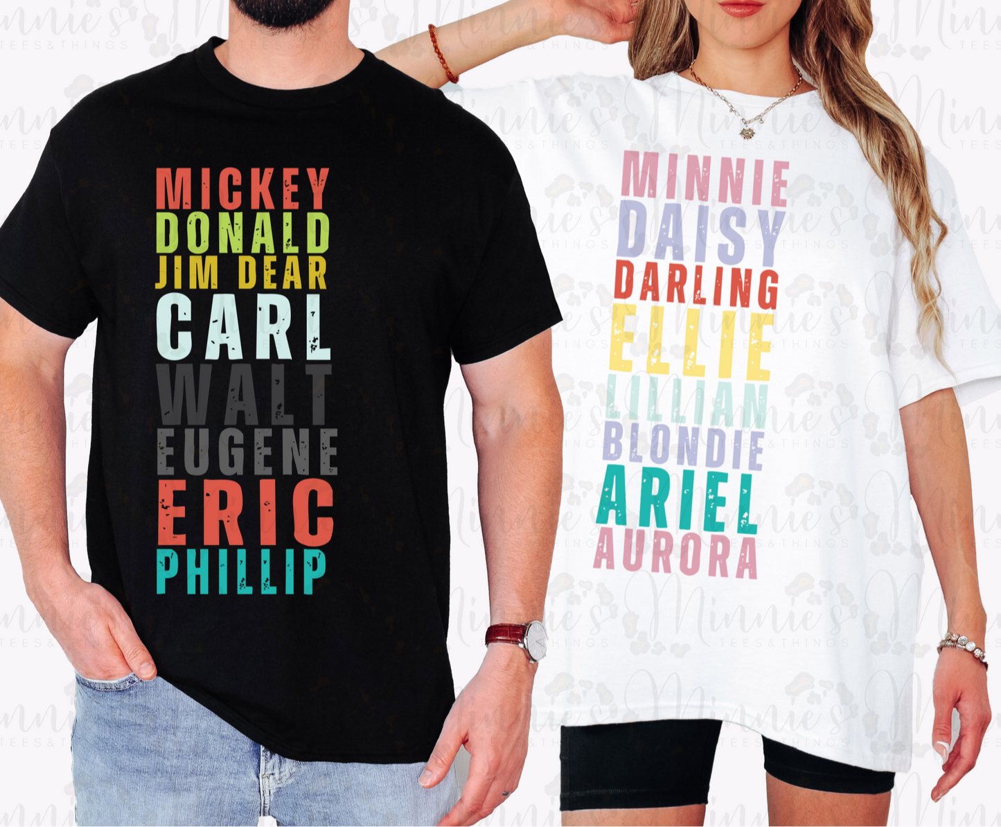 Disney Couples Character Name