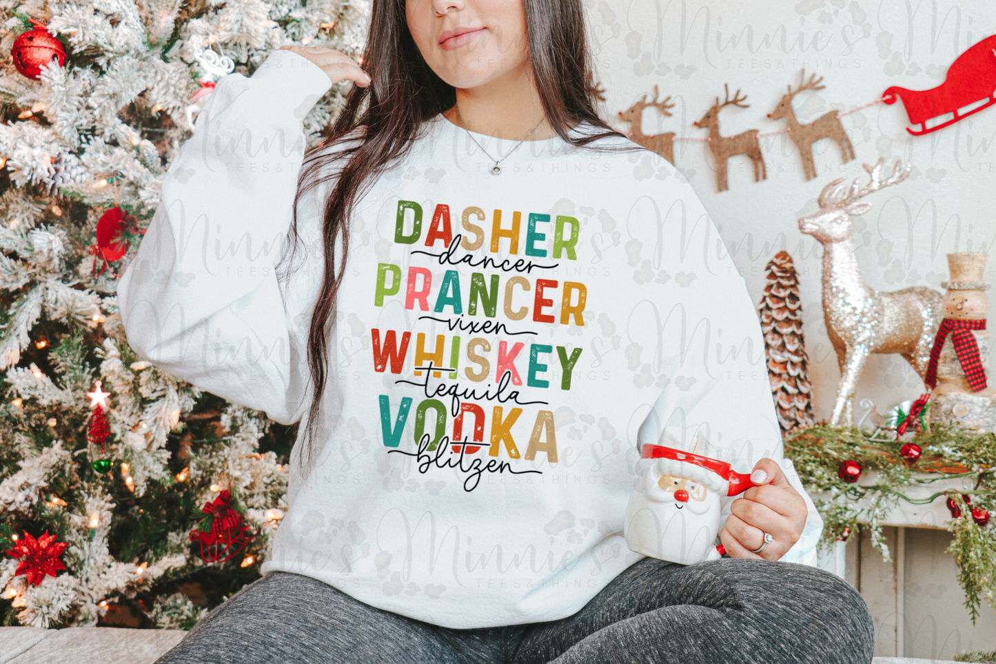 Dasher Prancer  Whiskey Vodka