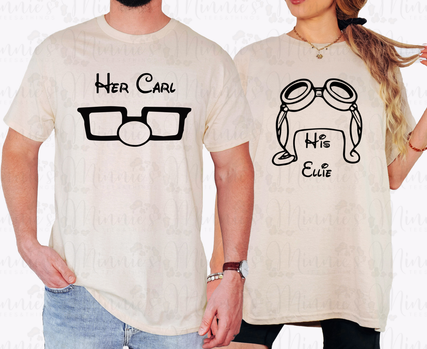 Carl and Ellie Couples Shirt