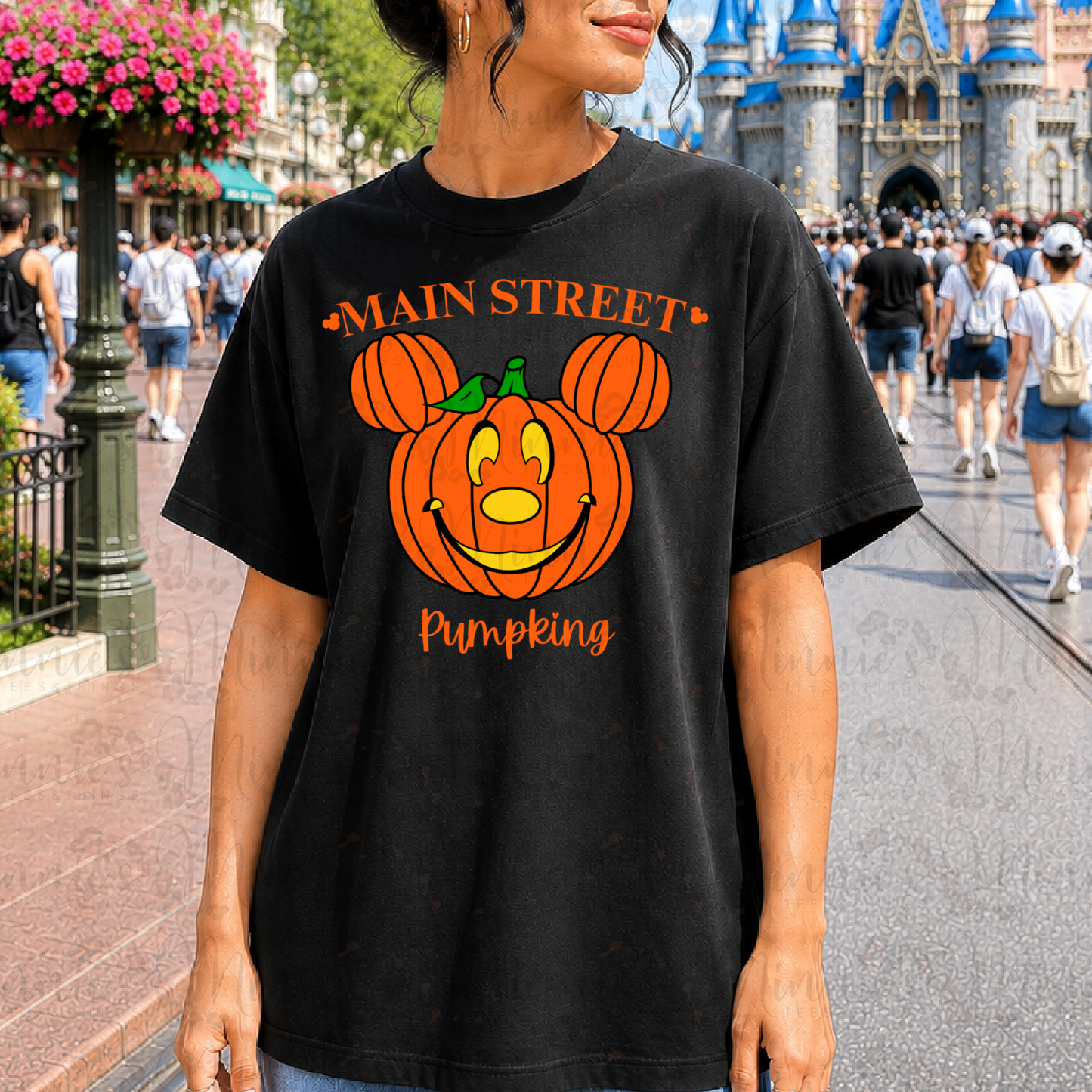 Main Street Pumpking Tee
