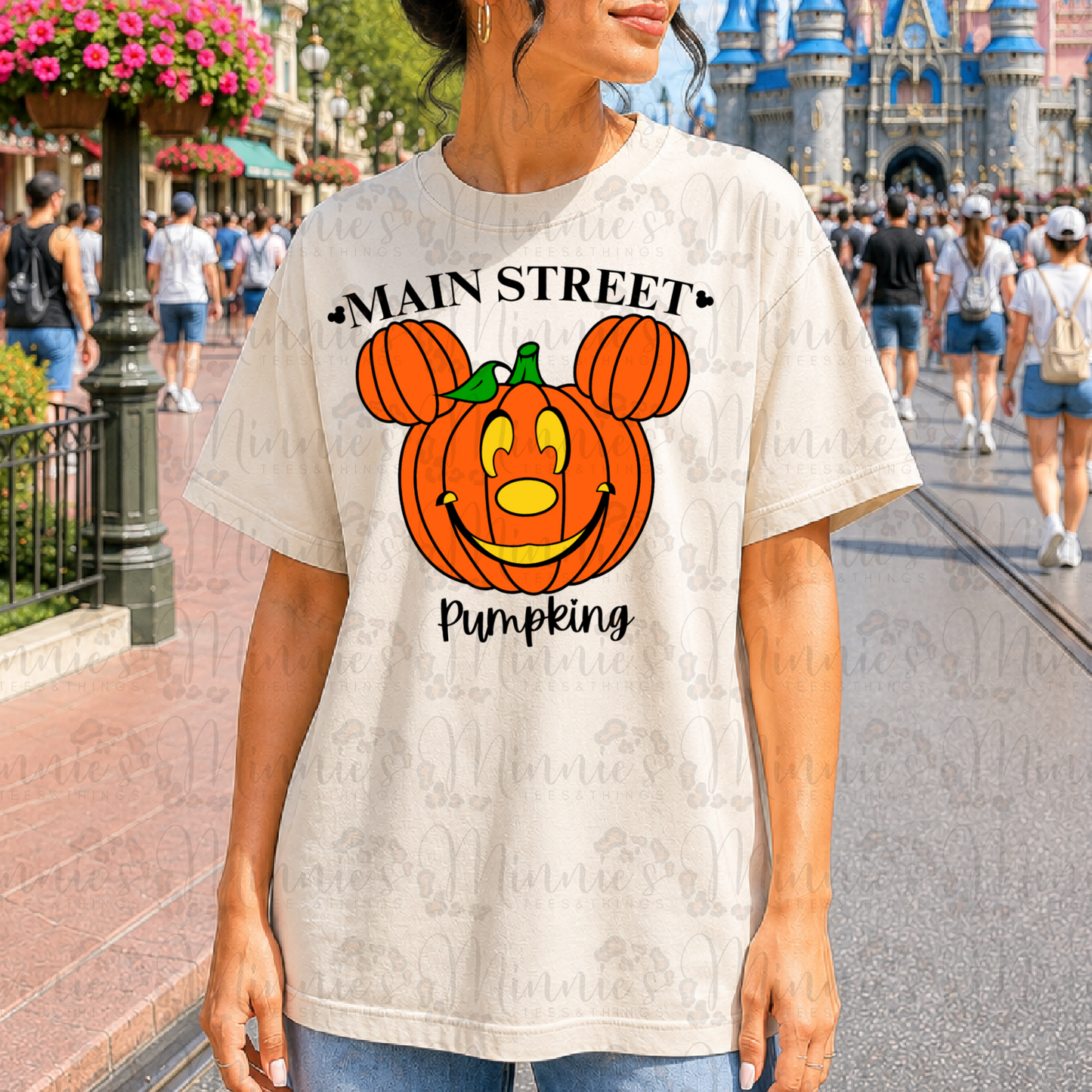 Main Street Pumpking Tee