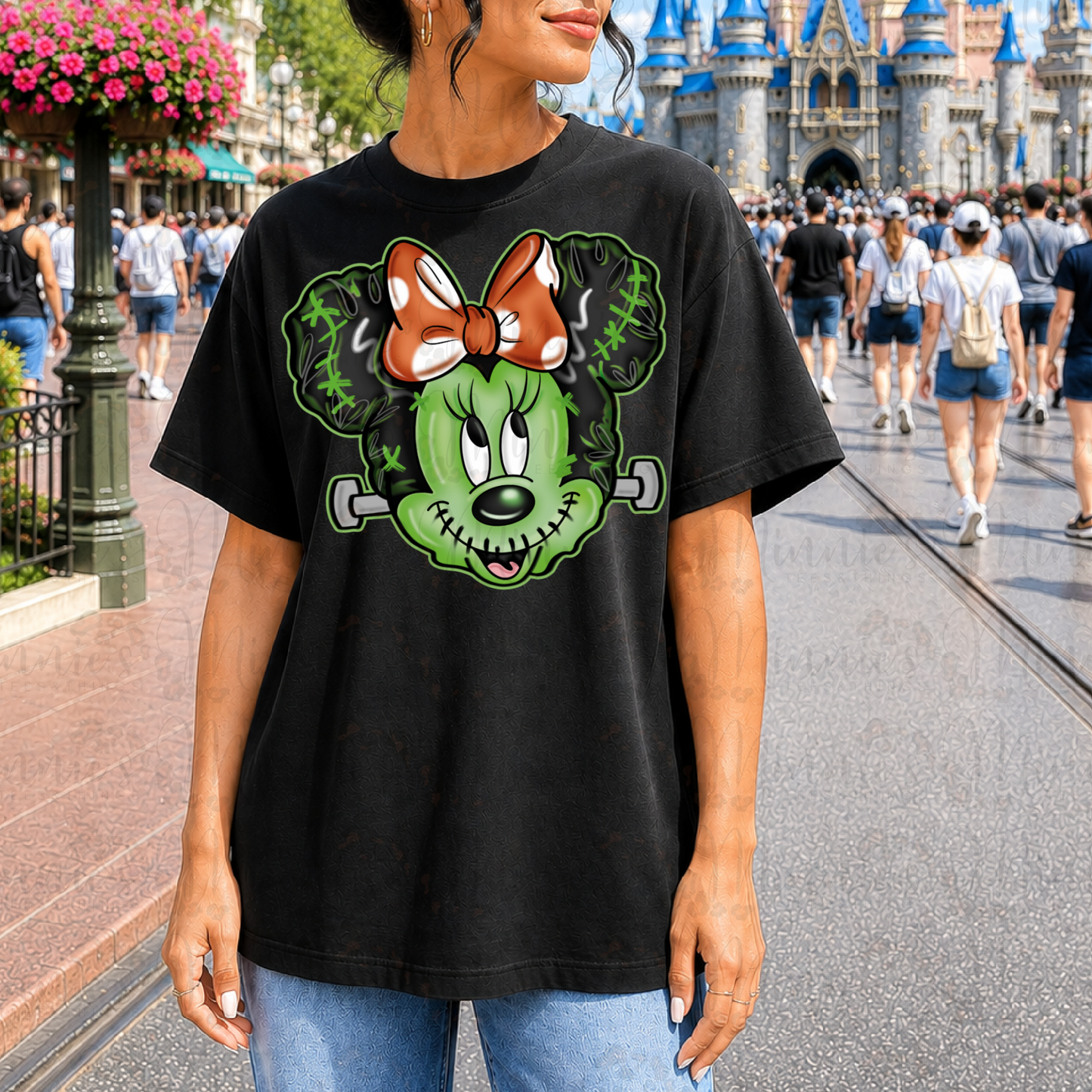 Spooky Mouse Frankenstein Tee
