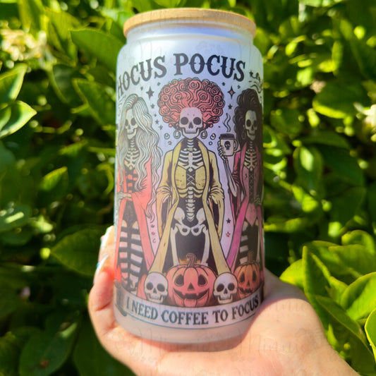 Hocus Pocus 16oz Froster Glass Cup